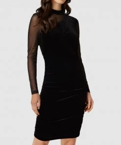 MbyM Knielanges Kleid Mit Transparentem Obermaterial Modell 'Sachi' - Schwarz -Vera Wang Shop 9p2kel9k85ajgl2f6p7k4cpl74okqdab6t4j6dih6d15ala26cqkie1p6kp42i2285al0kqh9h1kqipg64o66d1h6hgjgopgclgjgcpk6gom4ob26lgm8c326gomachi6gp3ge0