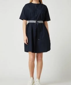 Tommy Hilfiger Blusenkleid Aus Popeline - Marineblau