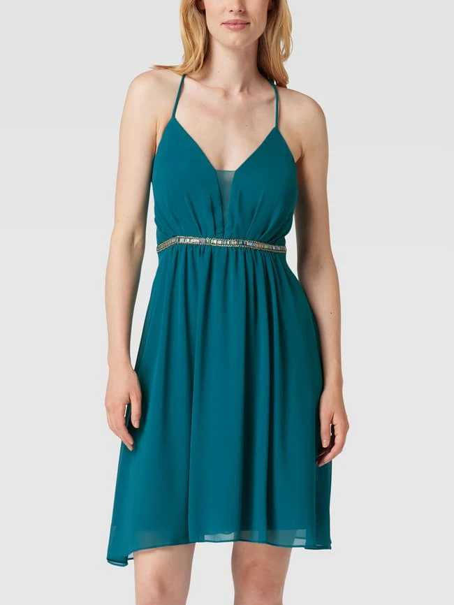 Jake*s Cocktail Cocktailkleid Mit Ziersteinbesatz - Smaragdgrün 4 Jake*s Cocktail Cocktailkleid Mit Ziersteinbesatz - Smaragdgrün – Bild 4