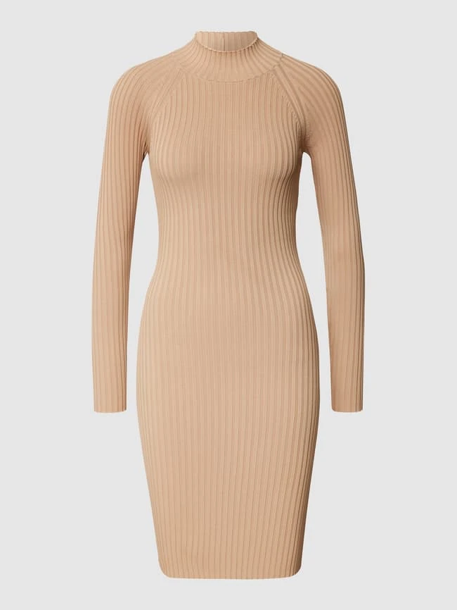 Guess Knielanges Kleid In Ripp-Optik - Sand 2 Guess Knielanges Kleid In Ripp-Optik - Sand – Bild 2