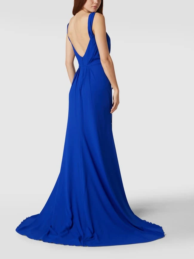 Vera Wang Bride Abendkleid Mit Taillenband Modell 'Johanna' - Royalblau 5 Vera Wang Bride Abendkleid Mit Taillenband Modell 'Johanna' - Royalblau – Bild 5