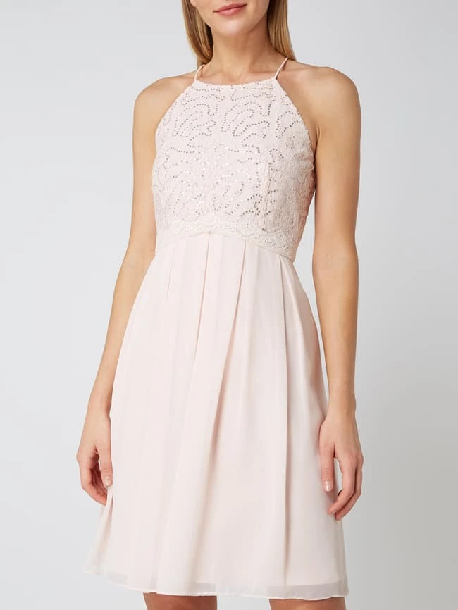 Jake*s Cocktail Cocktailkleid Aus Zartem Chiffon - Hellrosa Meliert 4 Jake*s Cocktail Cocktailkleid Aus Zartem Chiffon - Hellrosa Meliert – Bild 4