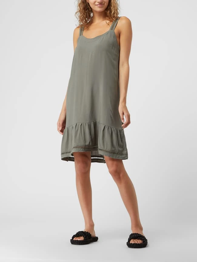 Pinklabel Kleid Mit Lochspitze - Khaki 1 Pinklabel Kleid Mit Lochspitze - Khaki