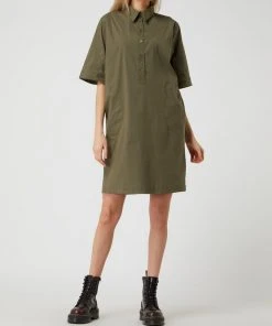 MOS MOSH Kleid Mit Stretch-Anteil - Khaki