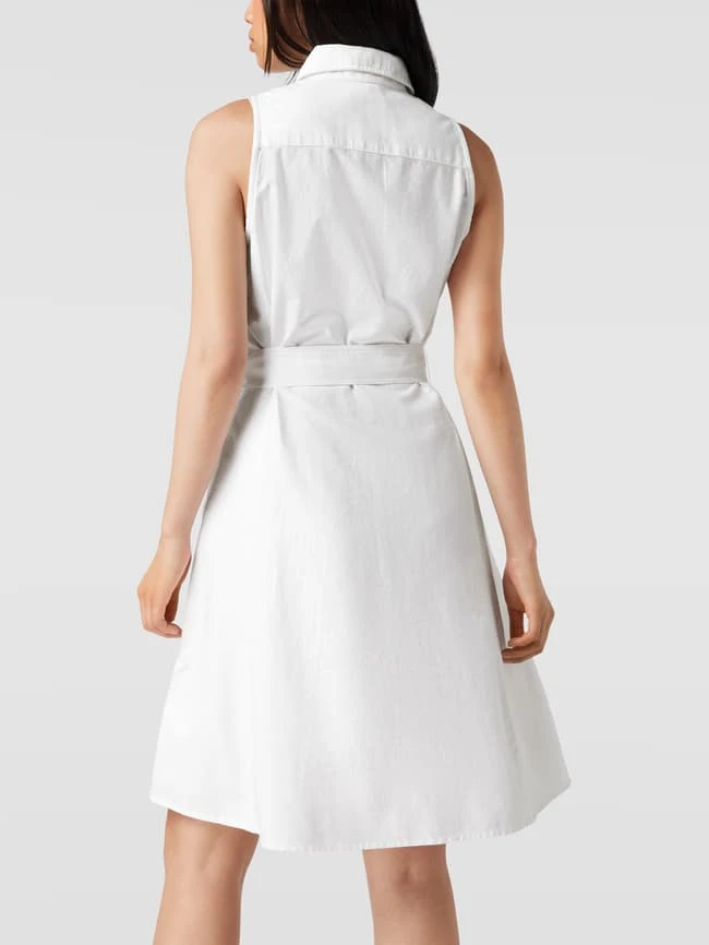 Polo Ralph Lauren Knielanges Hemblusenkleid Mit Logo-Stitching - Weiß 5 Polo Ralph Lauren Knielanges Hemblusenkleid Mit Logo-Stitching - Weiß – Bild 5