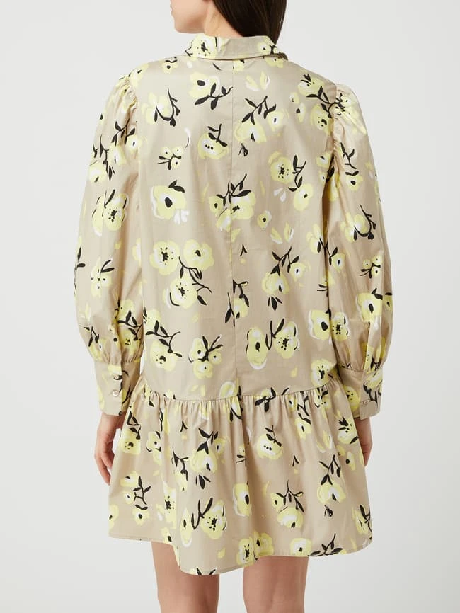 EDITED Minikleid Aus Bio-Baumwolle - Beige 5 EDITED Minikleid Aus Bio-Baumwolle - Beige – Bild 5