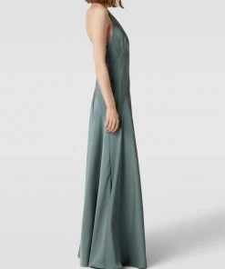 Mascara Abendkleid Mit V-Ausschnitt - Khaki