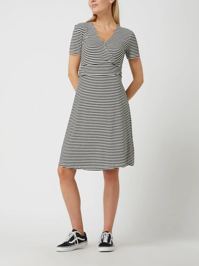 Tom Tailor Shirtkleid In Minilänge Mit Taillenpasse - Schwarz 1 Tom Tailor Shirtkleid In Minilänge Mit Taillenpasse - Schwarz