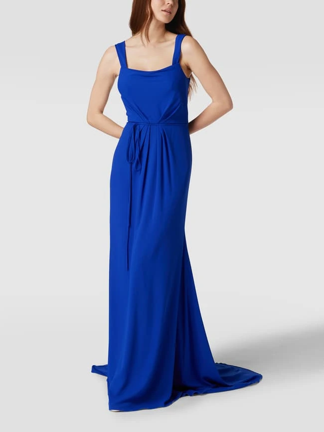 Vera Wang Bride Abendkleid Mit Taillenband Modell 'Johanna' - Royalblau 4 Vera Wang Bride Abendkleid Mit Taillenband Modell 'Johanna' - Royalblau – Bild 4