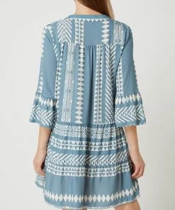 Miss Goodlife Kleid Mit Ikatmuster - Bleu -Vera Wang Shop ah45ak2j9t45ck1k8t14kda8akrj0ca991452cai697kue2g9gplajil8ta4ekia7594mh1lakpl4e216ko3gohi6dj30db270r68phk6sqmae9g6srj2chic8rjcc1j65j3gp8