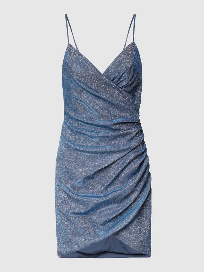 Luxuar Cocktailkleid In Schimmerndem Design - Bleu 2 Luxuar Cocktailkleid In Schimmerndem Design - Bleu – Bild 2