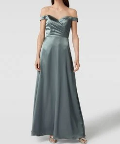 Laona Abendkleid Mit Raffungen - Schilf