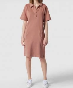 Tom Tailor Minikleid Mit Umlegekragen - Rosé
