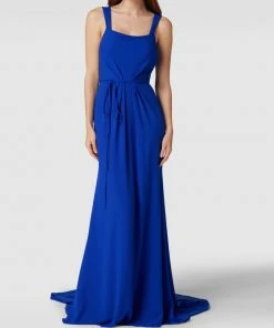 Vera Wang Bride Abendkleid Mit Taillenband Modell 'Johanna' - Royalblau
