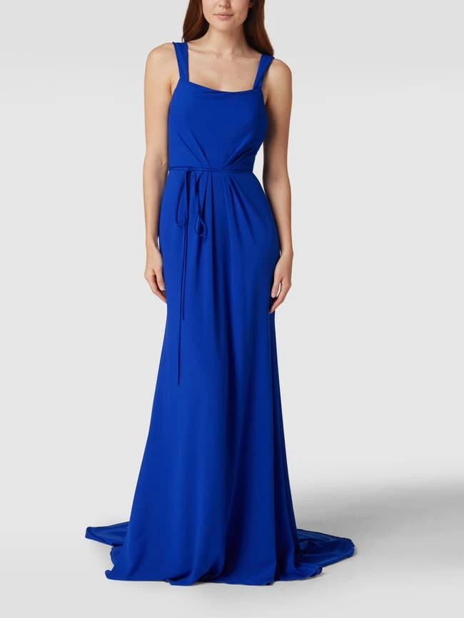 Vera Wang Bride Abendkleid Mit Taillenband Modell 'Johanna' - Royalblau 1 Vera Wang Bride Abendkleid Mit Taillenband Modell 'Johanna' - Royalblau