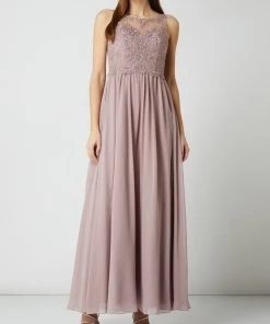 Laona Abendkleid Mit Zierborten - Mauve